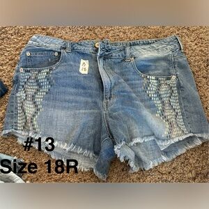 American Eagle Outfitters Blue Denim Shorts